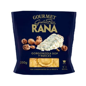 PASTA GIRASOLI GORGONZOLA Y NUEZ RANA x 250gr