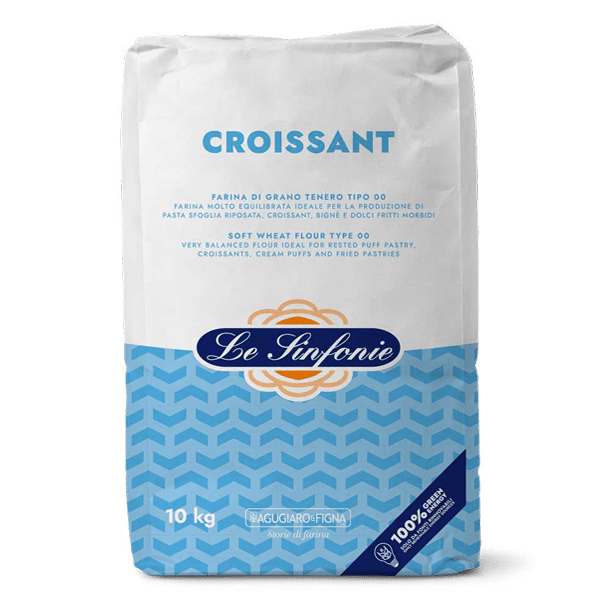 HARINA 00 CROISSANT BOLSA 10 KG LE SINFONIE -ITALIA ALTA PROTEINA 14%
