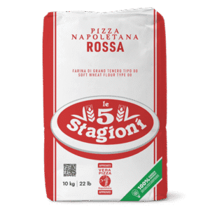 HARINA 00 PIZZA NAPOLETANA ROSSA  X 10 KG LE 5 STAGIONI