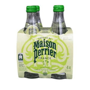 AGUA CON GAS SABORIZADA MAISON PERRIER LIMON & GINGER 330 ML