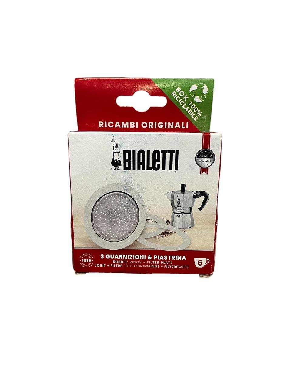 REPUESTO BIALETTI GUARNIZIONE E PIASTRINA 6TZ