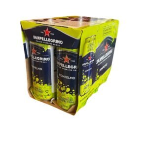 AGUA TONICA POMPELMO PACK  X 6 U.  330 CC  SAN PELLEGRINO