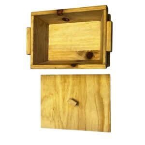 CAJON DE AMASADO TIPO SICILIANO C/ TAPA 40X30X12 CM