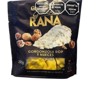 PASTA GIRASOLI GORGONZOLA Y NUEZ RANA x 250gr