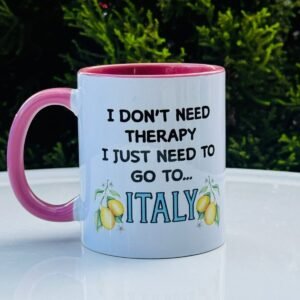TAZA GO TO ITALY ROSSA