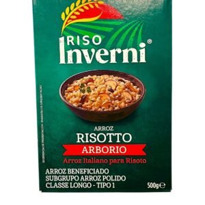 ARROZ ARBORIO INVERNI ITALIANO PARA RISOTTO x 500 gr