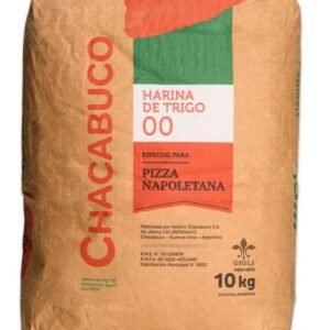 CHACABUCO HARINA 00  PIZZA NAPOLETANA BOLSA  X 10 KG -NUEVO LOTE
