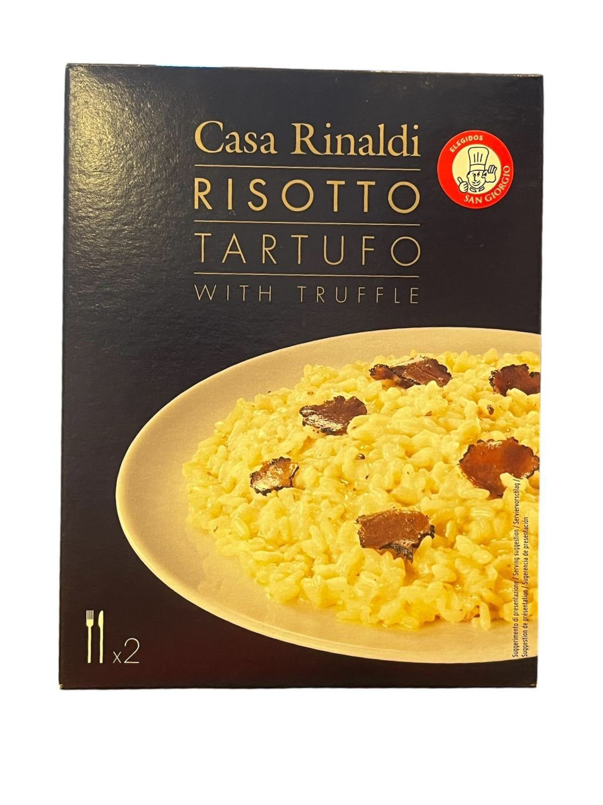 RISOTTO TARTUFO CON CHAMPIGÑONE 175 GR CASA RINALDI