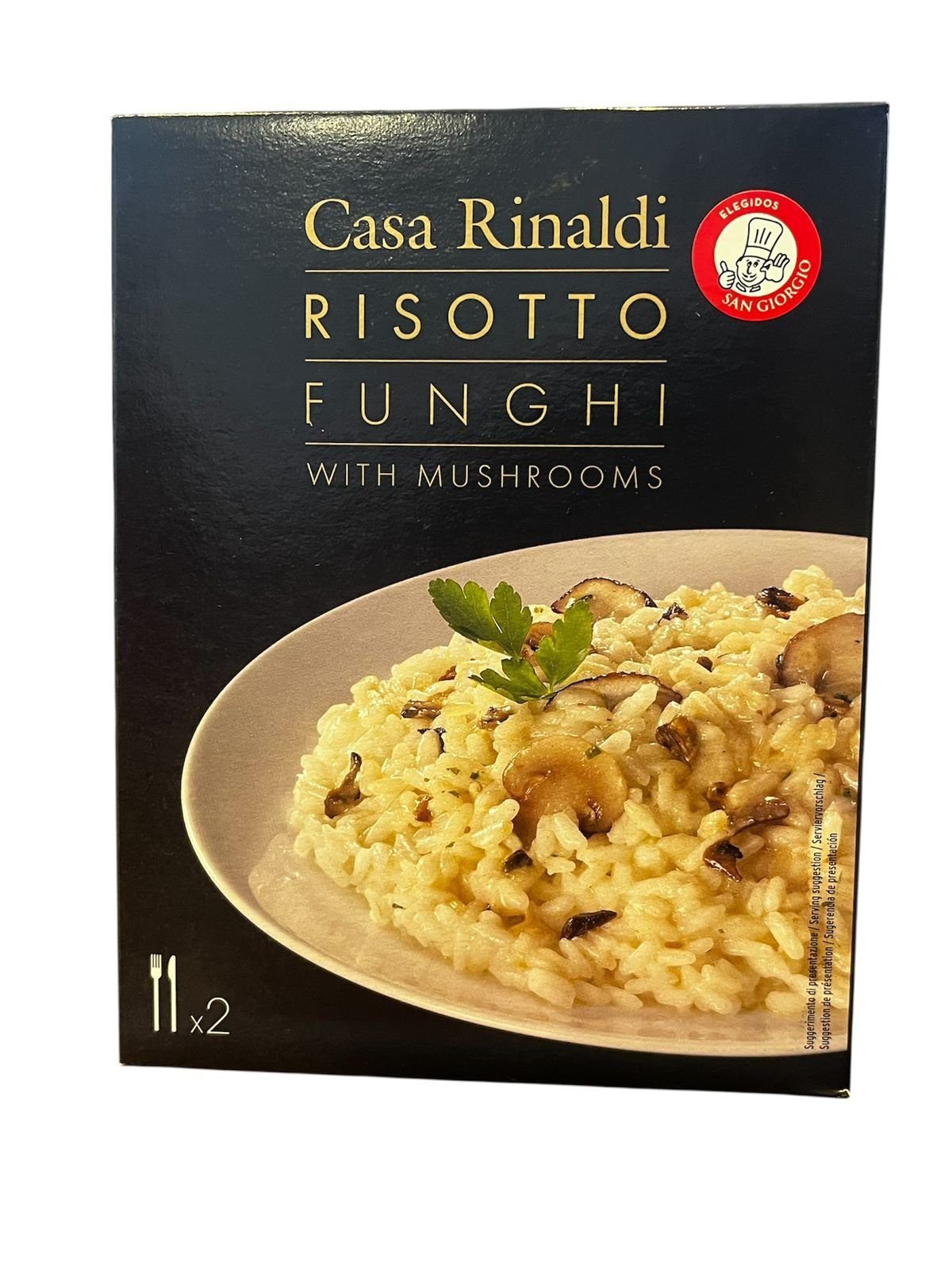 RISOTTO FUNGHI 175 GR CASA RINALDI
