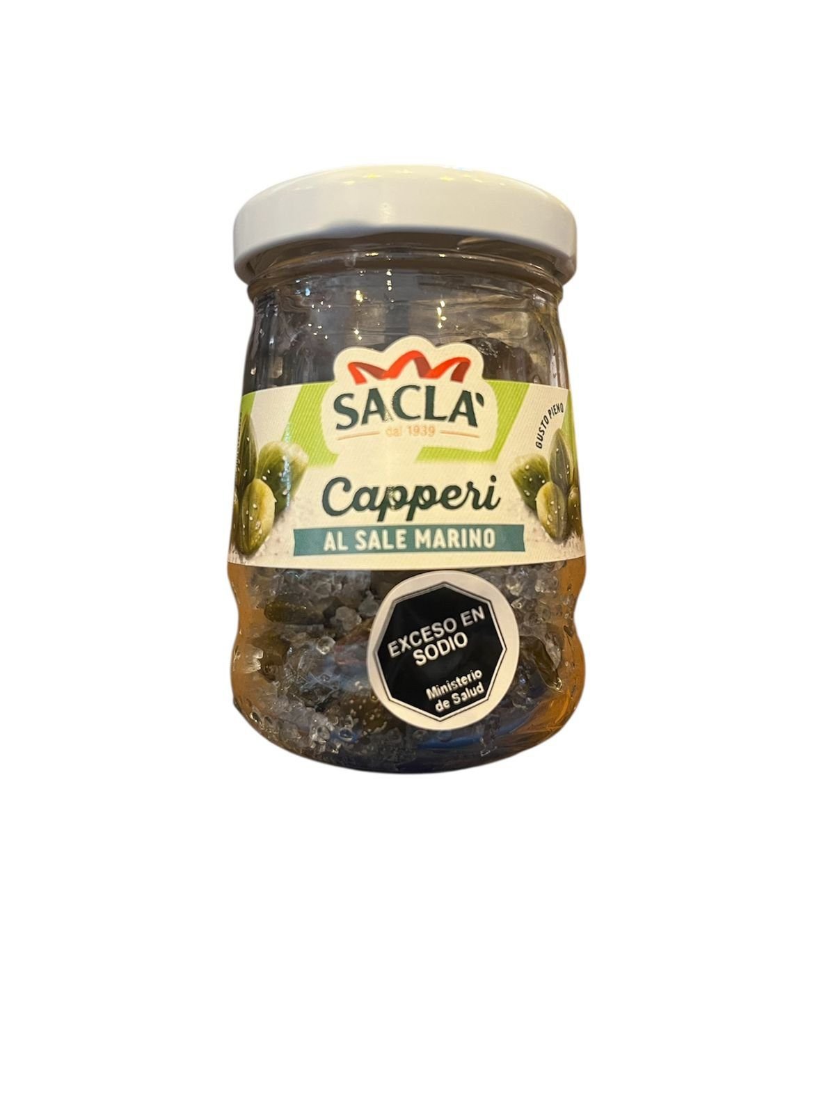 ALCAPARRAS CAPPERI AL SALE MARINO 65 GR SACLA