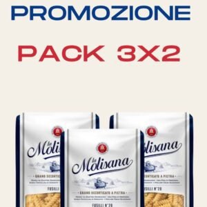 3X2 PASTA FUSILLI LA MOLISANA X 500 GR -OFERTA