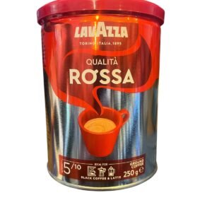 CAFE QUALTIA ROSSA  25OGR  MOLIDO LAVAZZA LATA