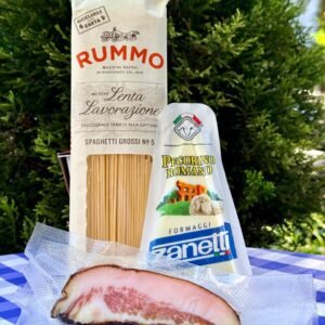 COMBO CARBONARA (GUANCIALE/PECORINO/SPAGHETTI)