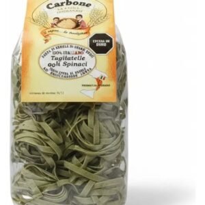 TAGLIATELLE DE ESPINACA CARBONE X 500 GR