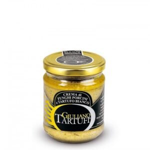 CREMA DE FUNGHI PORCINI E TARTUFI BIANCO X 80 GR