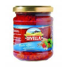 PESTO ROSSO ALLA SICILIANA 190 GR DIVELLA