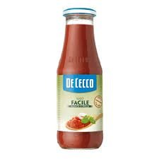 PASSATA SUGO FACILE BASILICO E CIPOLLA DE CECCO X 700 GR