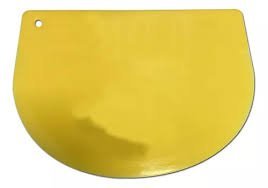 ESPATULA DE PLASTICO AMARILLA GRANDE