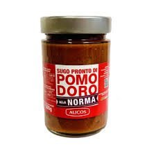 SALSA SUGO PRONTA ALLA NORMA ALICOS 300 GR