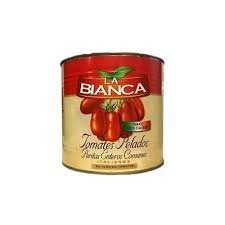 POMODORI  PELATI LA BIANCA CAJA 6 X 2.5 KG