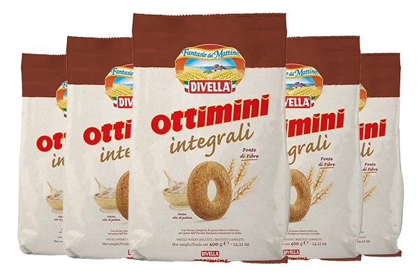 GALLETITAS INTEGRALI 400 GR DIVELLA OTTIMINI