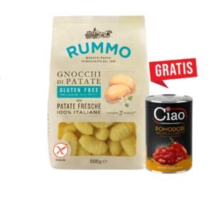ÑOQUIS SIN GLUTEN RUMMO 1 KG + GRATIS CUBETTI x 400 GR