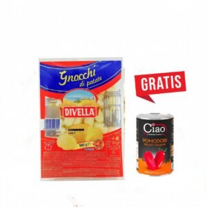 1 KG ÑOQUIS DEL 29 DIVELLA + PELATI LA FIAMMANTE x 400 GR