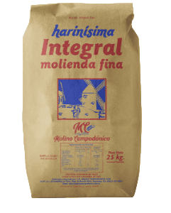 HARINA INTEGRAL MOLIENDA FINA X 25 KG CAMPODONICO