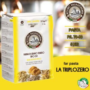 HARINA 00  PASTAS 5 KG DALLAGIOVANNA