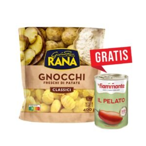 AMA 1 ÑOQUIS DEL 29- ÑOQUIS RANA 800 GR + POMODORI GRATIS 400 GR