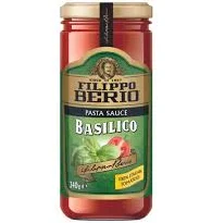 SALSA BASILICO FILIPPO BERIO 340 GR