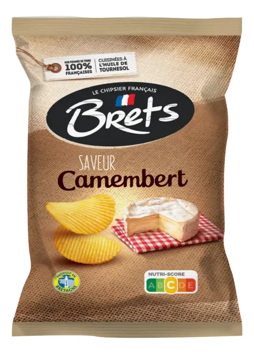 PAPAS FRITAS CAMEMBERT BRETS 125 GR -FRANCIA