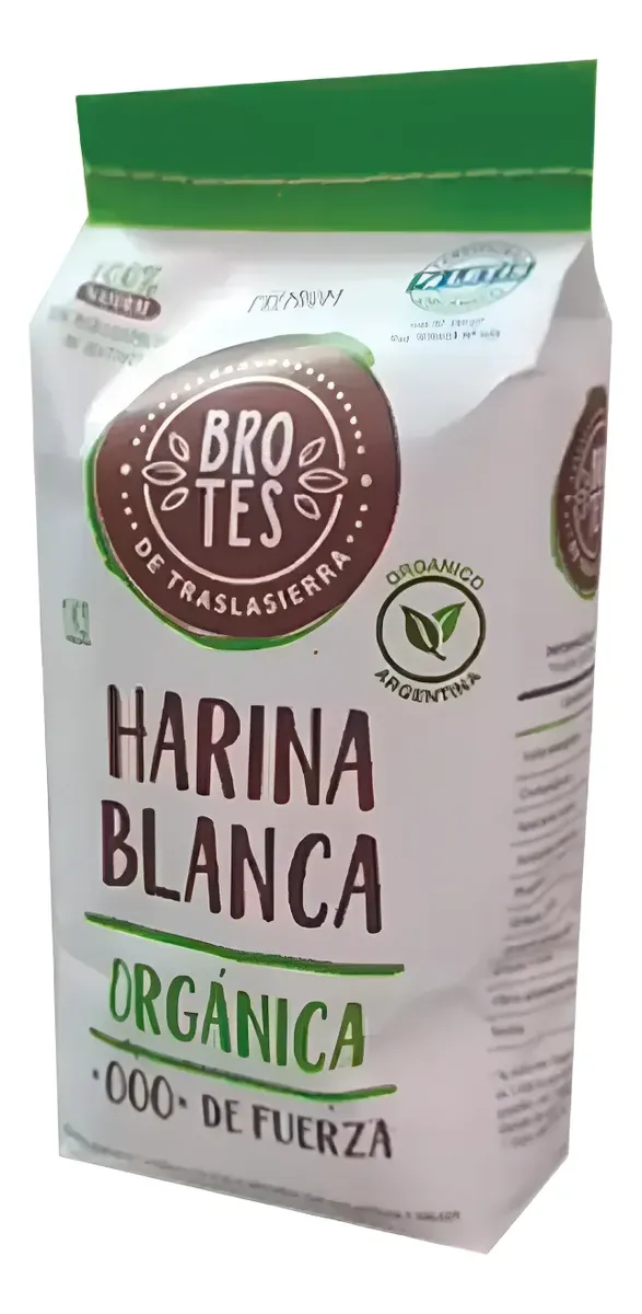 HARINA BLANCA TRIGO ORGANICO KG BROTES