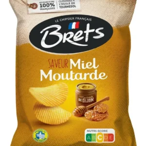 PAPAS FRITAS BRETS SABOR MOSTAZA Y MIEL 125 GR FRANCIA