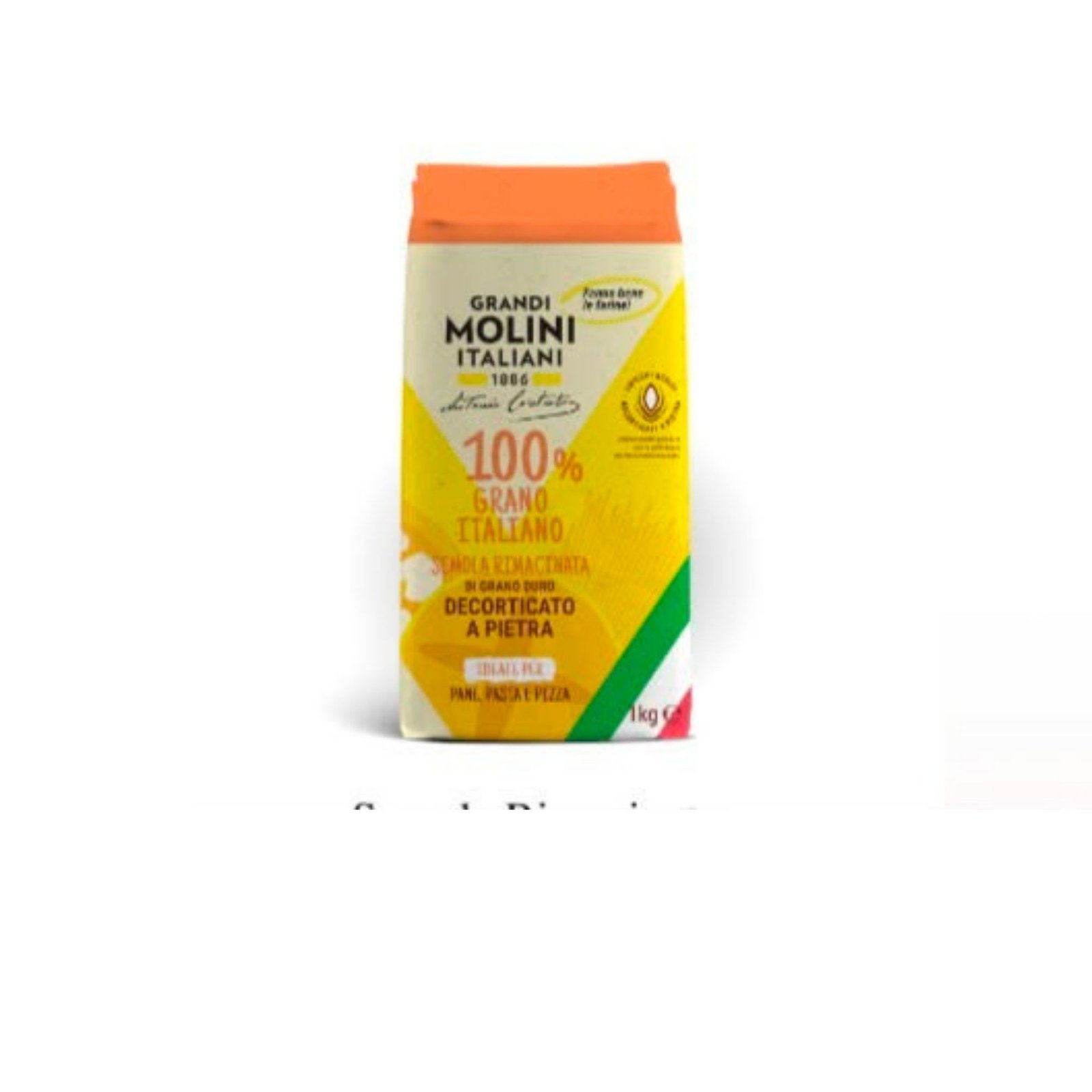 SEMOLA RIMACINATA 1 KG - MOLINI GRANDI