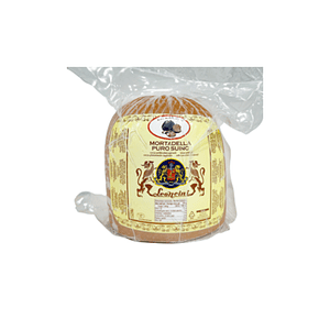 MORTADELA CON TRUFA LEONCINI BOCHA 4 KG -ITALIA