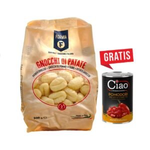 ÑOQUIS DE PAPA FORMIA KG + POMODORI CUBETTI 400 GR