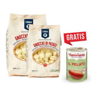 1 KG ÑOQUIS DE PAPA FORMIA + GRATIS PELATI LA FIAMMANTE x 400 GR