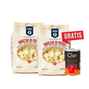 1 KG ÑOQUIS DE PAPA FORMIA + GRATIS PELATI LA FIAMMANTE x 400 GR