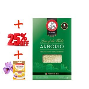1 KG DE ARROZ ARBORIO SAN GIORGIO + AZAFRAN CANNAMELA GRATIS