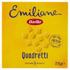 FIDEOS QUADRETTI BARILLA EMILIANE 275 GR