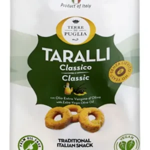 TARALLI CON OLIO EXTRA VIRGEN 250 GR TERRE DI PUGLIA