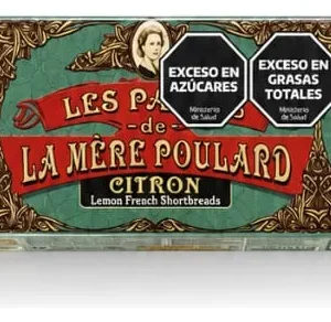 GALLETAS DE MANTECA LES PALETS DE LA MERE POULARD LEMON X 125 GR 8 U-FRANCIA