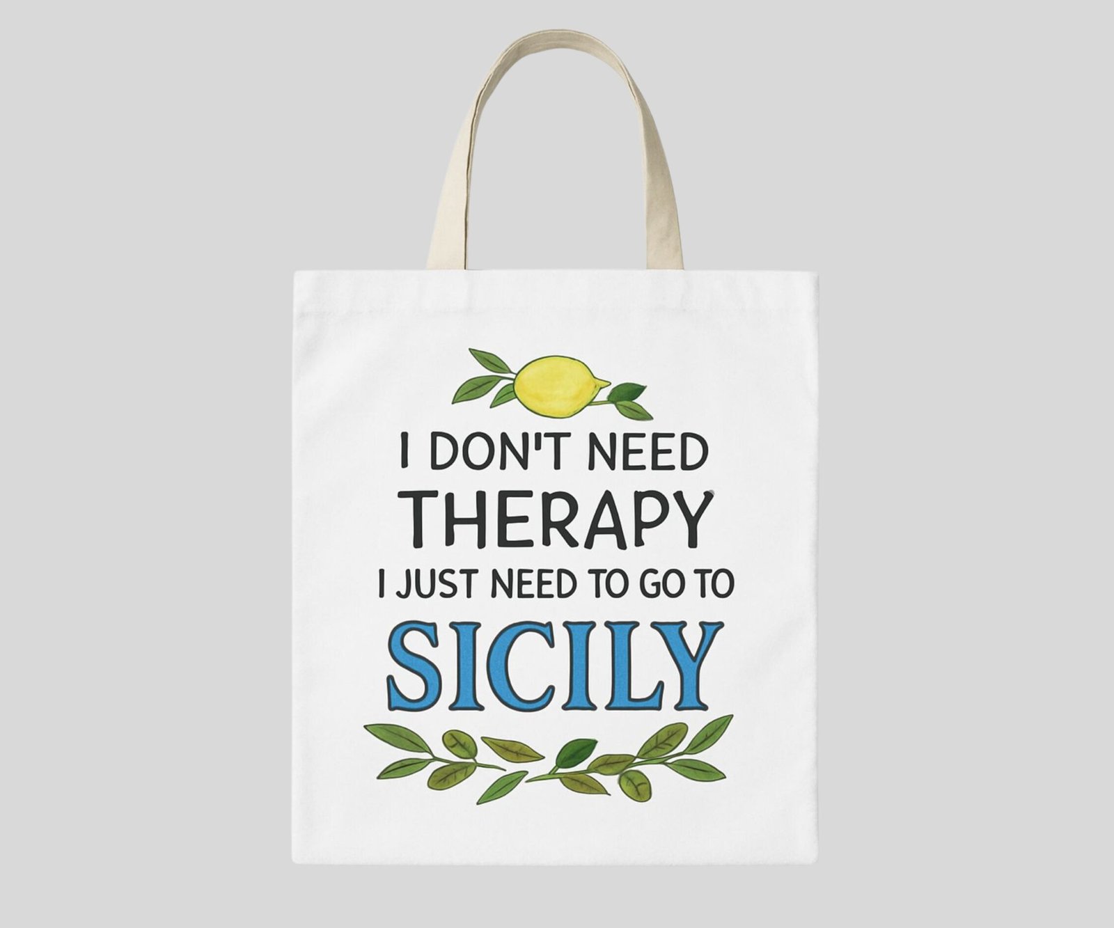 TOTE BAG GO TO SICILY