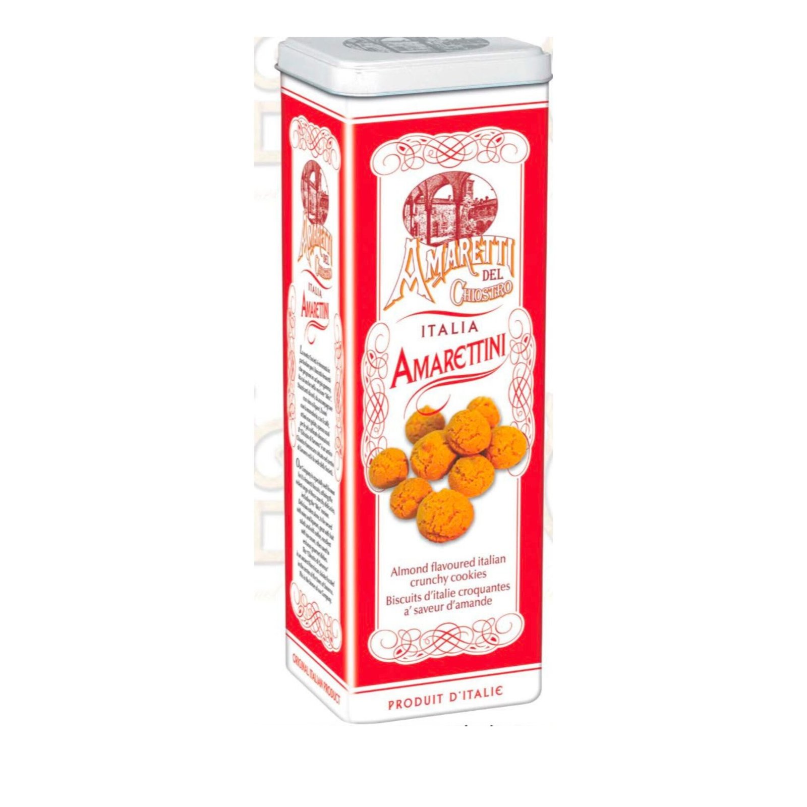 AMARETTINI TOWER TIN CRUNCH LATA 225 GR