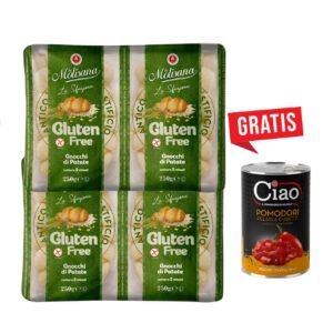 1 KG ÑOQUIS DE PAPA SIN GLUTEN LA MOLISANA + CUBETTI CIAO X 400 GR GRATIS