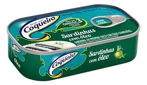 SARDINA EN ACEITE125 GR COQUEIRO - BRASIL