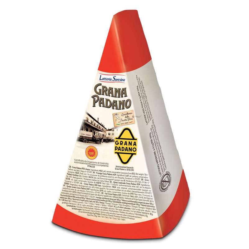 QUESO GRANA PADANO CUÑA  LA SORESINA   956 GR