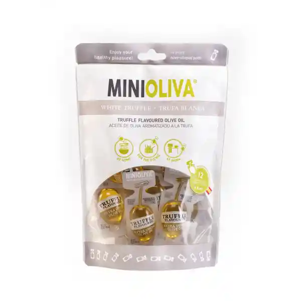ACEITE DE OLIVA A LA TRUFA MINIOLIVA (12 MONODOSIS) 8 ML