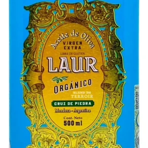 ACEITE DE OLIVA LAUR LATA 500 ml  Cruz de Piedra Organico